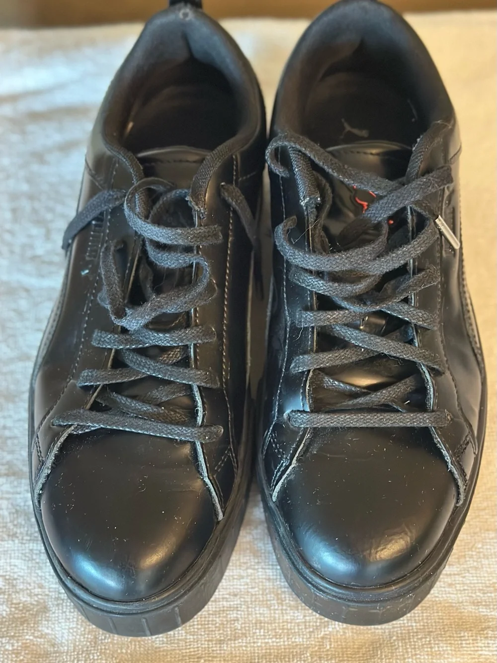 🖤🦋 PUMA Mayze Butterfly Platform Chunky Sneakers | Women’s Size 10 | All Black